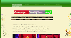 Desktop Screenshot of clownpepe.de